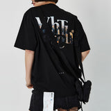 トラベルシリーズTシャツ / WHATTHEWEAR Travel Series S/S T-shirt- Black