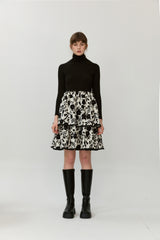 Knit top dress