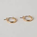 14K ゴールドフィルドリングピアス/14K GOLDFILLED RING EARRING (S size)