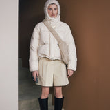 Eco Fur Crossbag (Ivory)