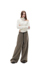 ヘリンボーンワイドパンツ/HERRINGBONE WIDE PANTS