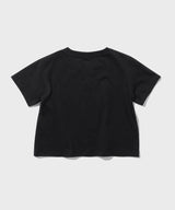 ゴールデンエンブレムクロップTシャツ/Golden Emblem Crop Tee (Black)