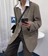 ツーボタン ジャケット / SK Er Two-Button Jacket (3 colors)