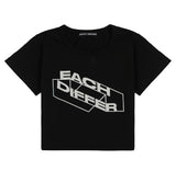 リフレクティブクロップTシャツ