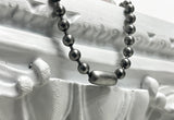 [BLESSEDBULLET]9MM Ball chain necklace (4642326020214)