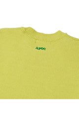HTT Jacquard Knit_Lime (6675704676470)