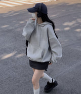 [BELLIDE MADE] Hug napping boxy loose fit hoodie