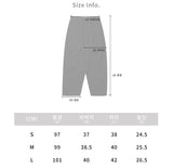 ワイドコットンクロップルアパンツ/Wide Cotton Crop Lua Pants_3color