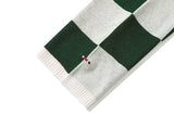 チェッカーボードニットトップス / CHECKER BOARD KNIT TOP_GREEN