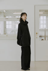 ヒデンジャンパー / unisex hidden jumper black