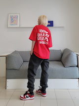 スカルユートピアTシャツ / VENTIQUE Skull utopia T 5color