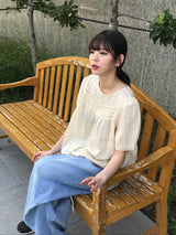 エリーストリングデニムパンツ