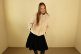 Snowflake fur jacket
