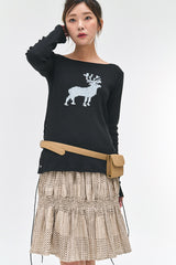 ディアアイレットTシャツ/Dear eyelet t (2 colors)