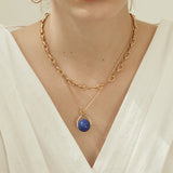 バルーンペンダントネックレス / Balloon Pendant Necklace_Blue