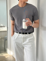 デイパーフェクトマッスルフィットアイスバンドショートスリーブTシャツ / Day Perfect Muscle Fit Ice Bundo Short-Sleeved T-Shirt (9 colors)