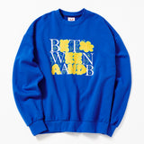 バブルグラフィックスウェットシャツ/Bubble Graphic Sweatshirt _ Blue