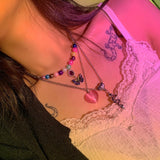 Catseye necklace (6671340699766)