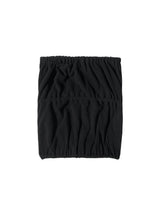 WAFFLE WRAP SKIRT & TOP (BLACK)