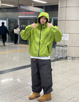 Flame wide work pants