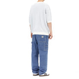 カレッジロゴハーフニット / COLLEGE LOGO HALF KNIT