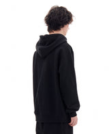 RED MOSS LOGO HOOD (BLACK)