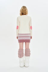 CHERRY BASIC QUILTING VEST [IVORY]