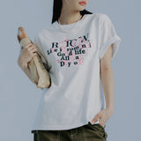 チャビーロゴTシャツ / CHUBBY LOGO TEE SHIRT_WHITE