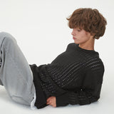 PUNCHING ROUND KNIT_BLACK (6610816008310)