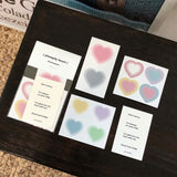 plumpily heart sticker pack