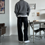 LMN Dear New York Lettering Hachi Knitwear Zip-up (3 colors)