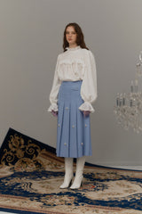 Ruffled blouse