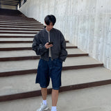 オンジェリーデニムワンタックハーフパンツ / On Jerry Denim One Tuck Half Pants