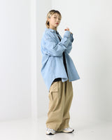 オーバーフィットデニムシャツ / Overfit WP Denim  Shirt_2color