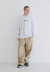 クルーネック / BSR2223FWPO075 BSRBT CREWNECK HEATHER GREY