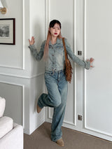 スエード フリンジ ショルダーバッグ / suede fringed shoulder bag
