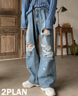 lacquer damage denim (6694894076022)