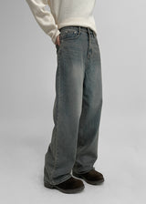 [MADE] Mood Wide Denim Pants