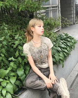 Y2KヴィンテージエレファントストーンTシャツ / Y2K vintage Elephant stone t-shirt