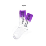 TIE-DYE VERTICAL LOGO SOCKS (5color) (6675696025718)
