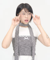 リボンニットチューブトップ