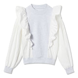 FRILL WING SWEATSHIRT_LIGHT GRAY (6609908662390)