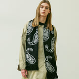 WFTB PAISLEY FOOTBALL MUFFLER BLACK