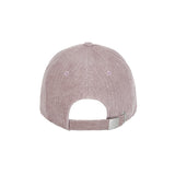 3D Monogram pigment Washing Corduroy Over Fit Ball Cap Pink