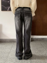 ビンテージウォッシングローウエストブーツカットデニムパンツ/Muti Vintage Washing Low-Waist Bootcut Denim Pants