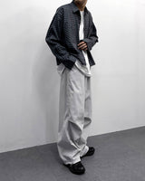 CRミリックチェッククロップドシャツジャケット / CR Milic Check Cropped Shirt Jacket (2 colors)