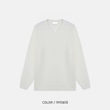 LMN ディオ ルーズフィットハチ Vネックニット（5色）
