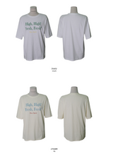 High Freshレタリング半袖Tシャツ (4color)