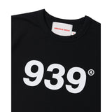 939 LOGO CROP TOP (BLACK)