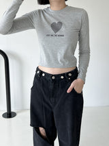 ビジョワイドデニム / no.1108 Black Blue Bijo Wide Denim